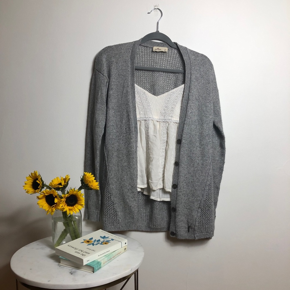Grey Cardigan